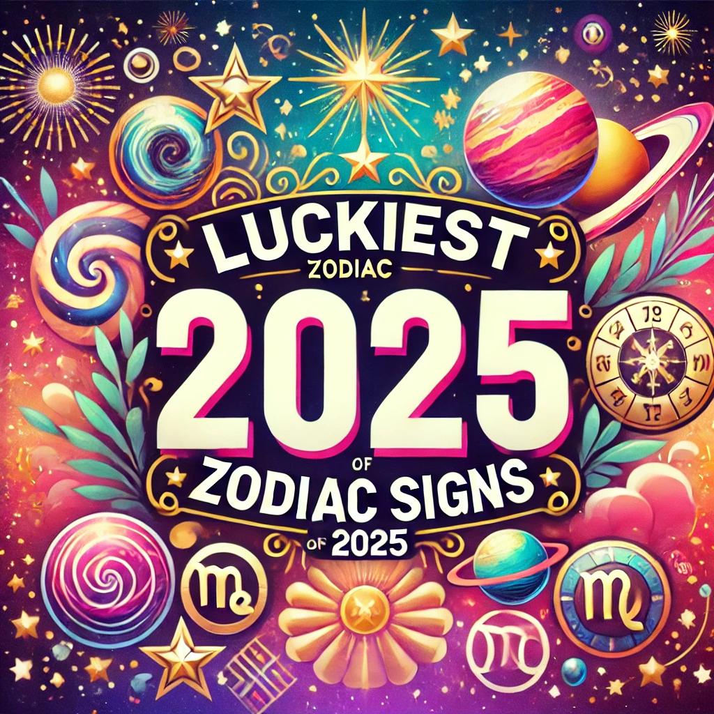 Luckiest Zodiac Signs of 2025, According to Astrology